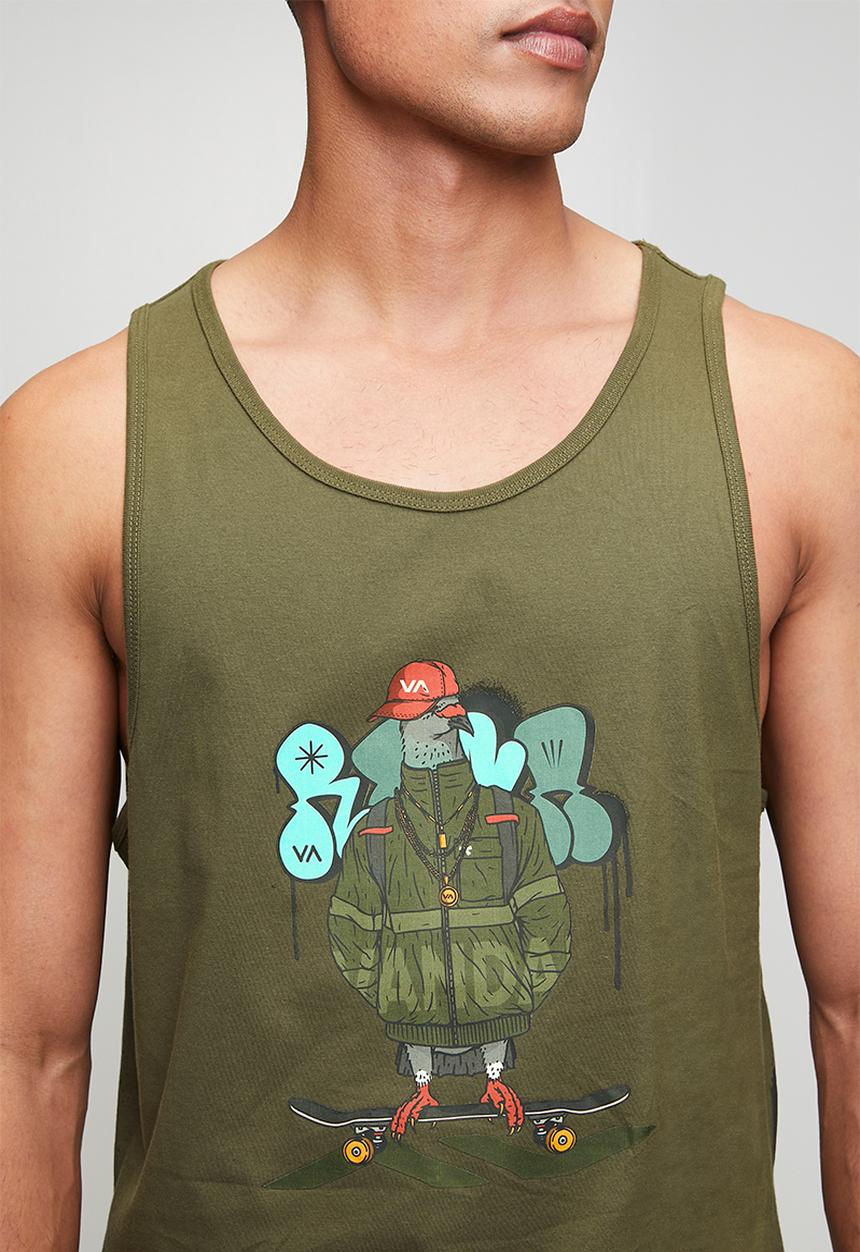 RVCA - Dv ghetto bird vest - olive