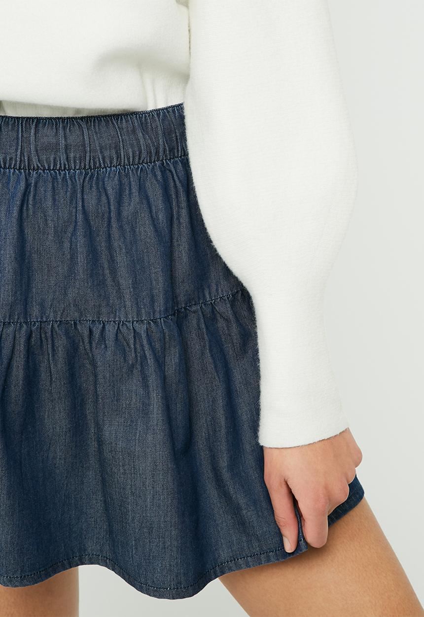 Vero Moda - Emilia chambray skirt