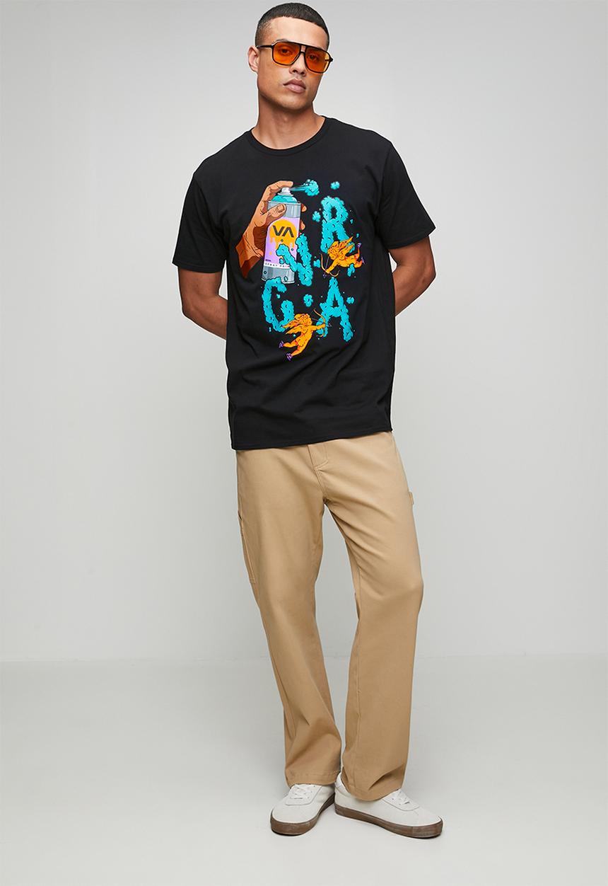 RVCA - Dv spray love ss - black