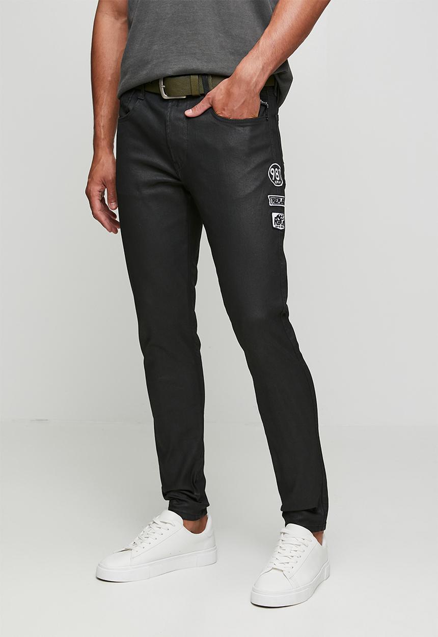 Replay - Bronny Super Slim Jeans - Black