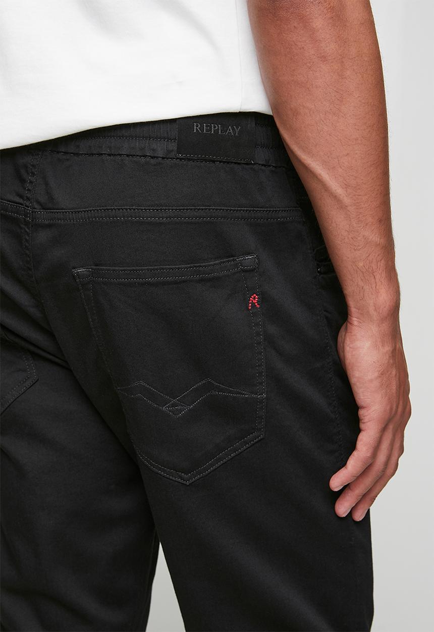 Replay - Lanny Slim Fit Jeans- Black