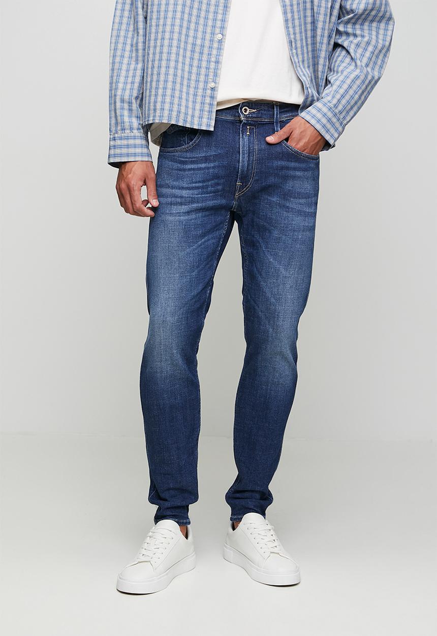 Replay - Bronny Super Slim Jeans - Dark Blue