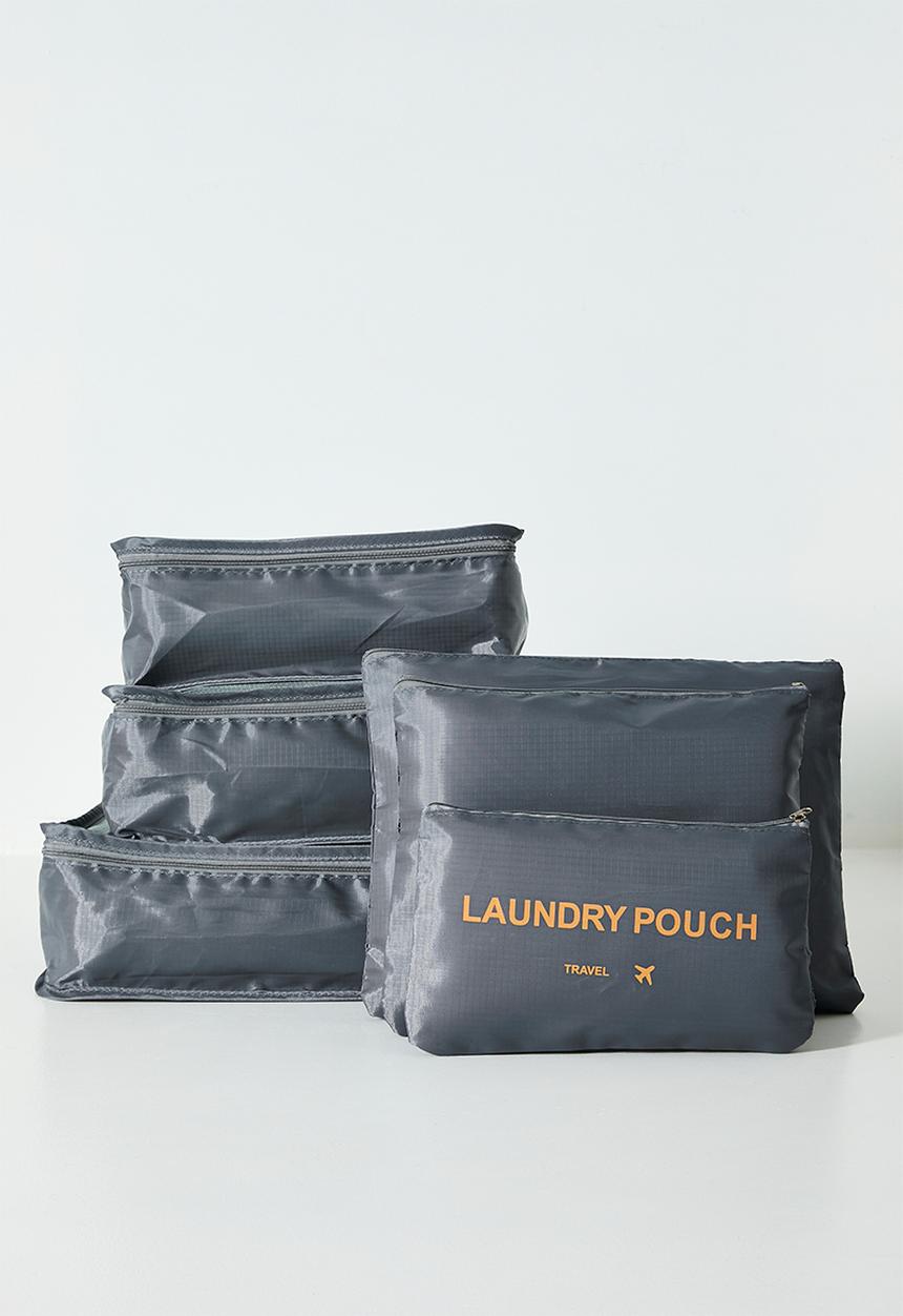 Pop Candy - Travel packing organiser set - dark grey