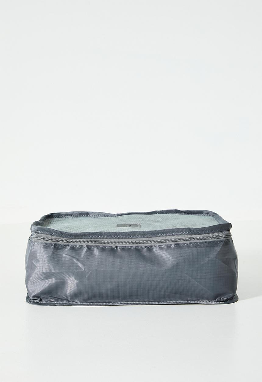 Pop Candy - Travel packing organiser set - dark grey