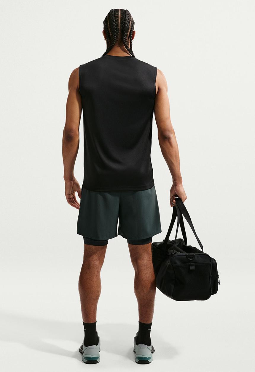 Nike - Dri-Fit Tee Std Sleeveless Flex - Black/Matte Silver