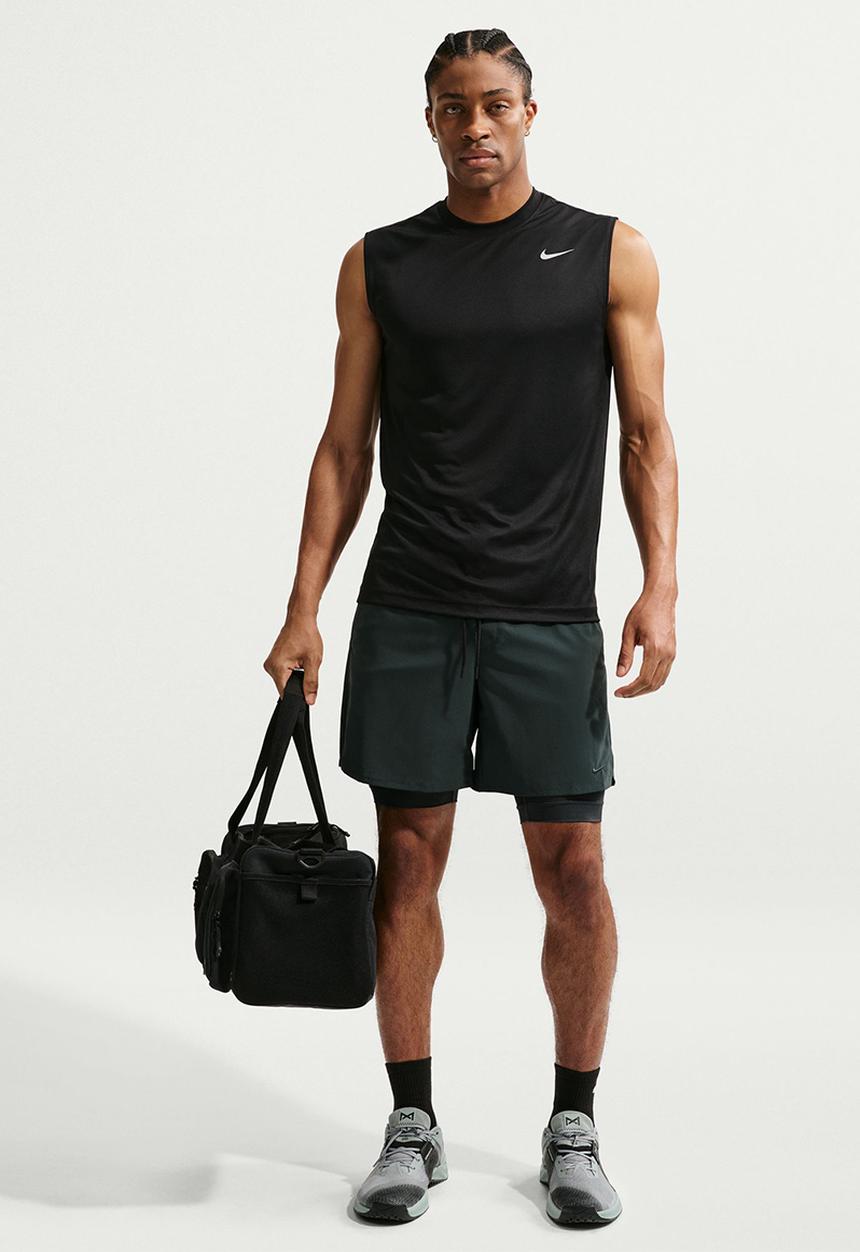 Nike - Dri-Fit Tee Std Sleeveless Flex - Black/Matte Silver
