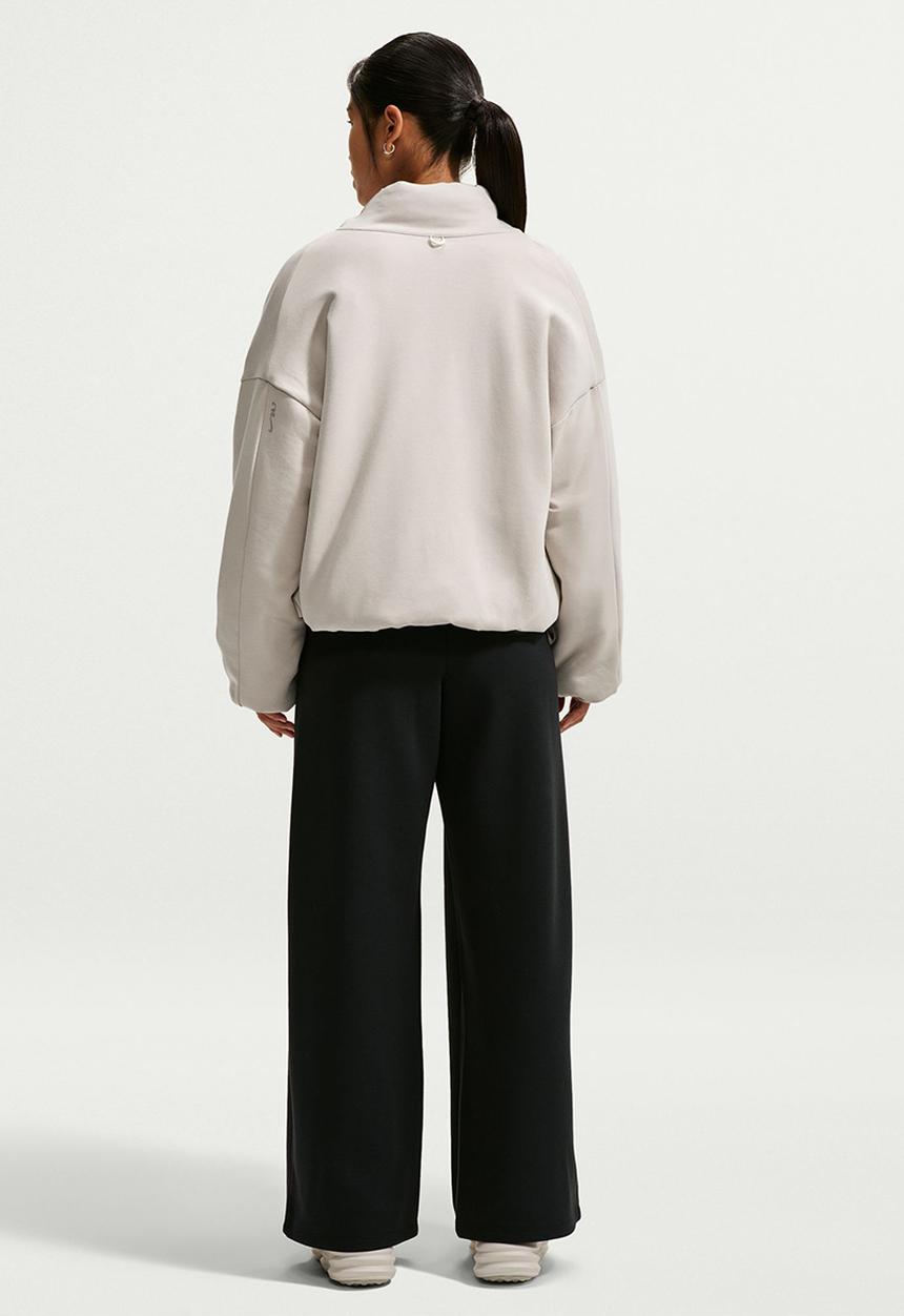 Nike - W Nk Df 24.7 ImpossiblySoft Wide Leg Pant Ess - Black/Dark Smoke Grey