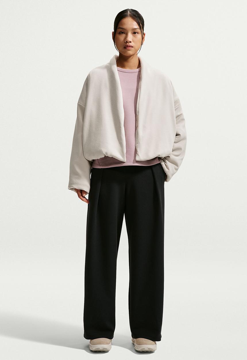 Nike - W Nk Df 24.7 ImpossiblySoft Wide Leg Pant Ess - Black/Dark Smoke Grey