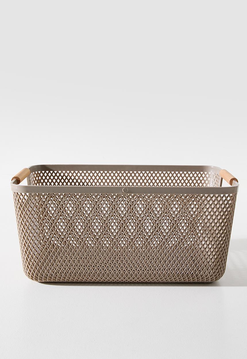 Bathroom Solutions - Multi Bathroom Caddy with suction - brown