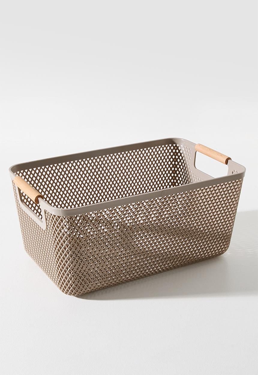 Bathroom Solutions - Multi Bathroom Caddy with suction - brown