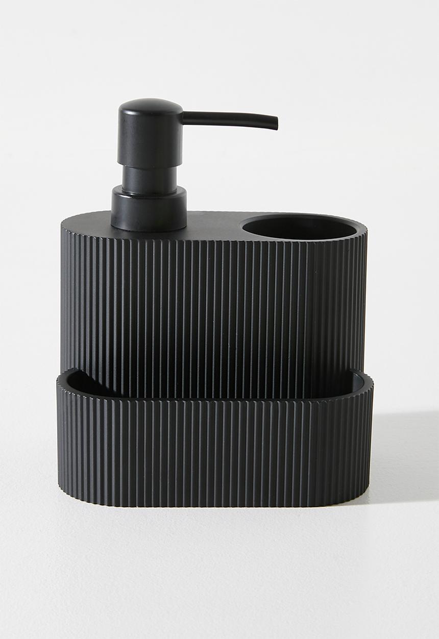 Bathroom Solutions - Soap Dispenser Hold - All Black