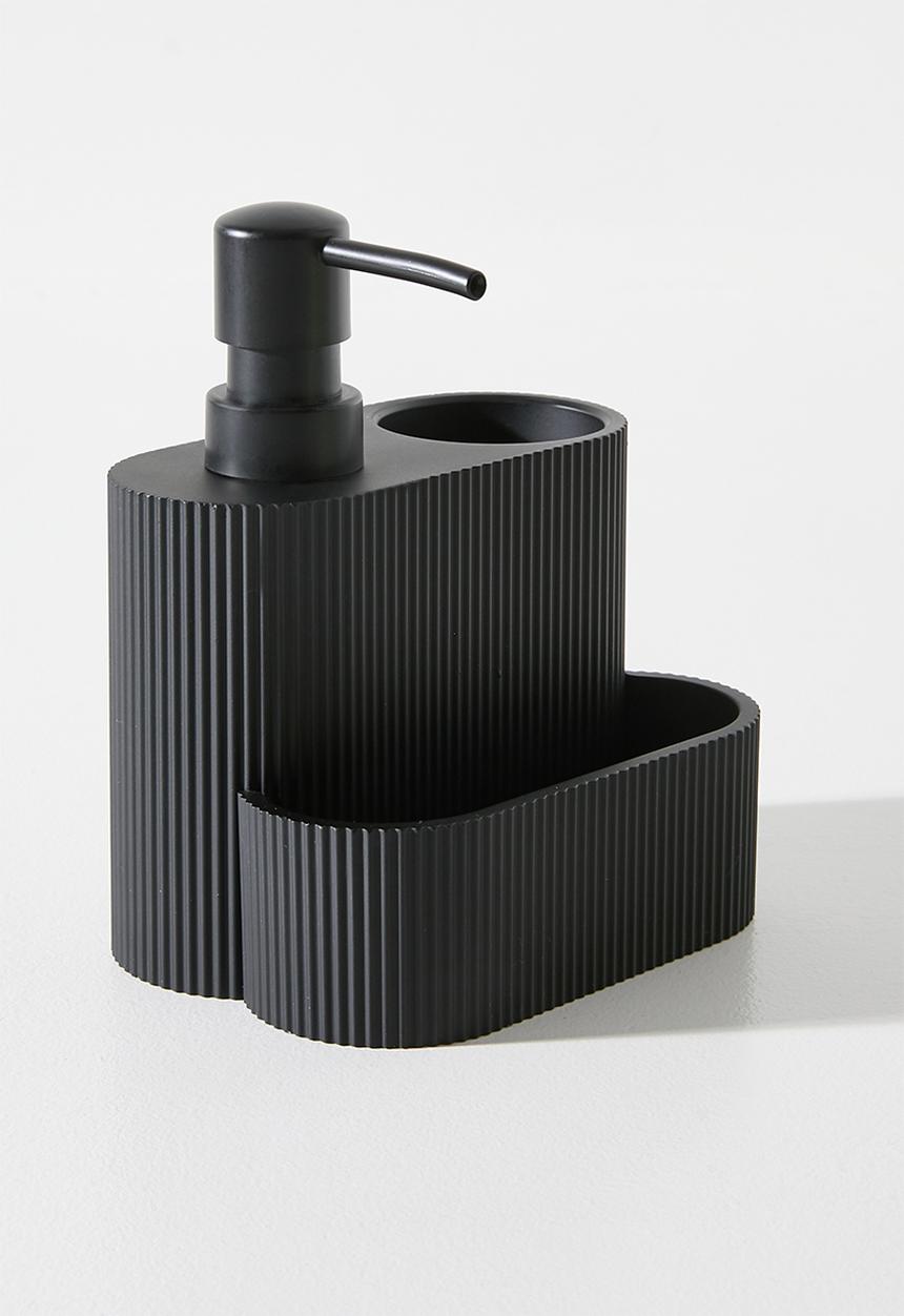 Bathroom Solutions - Soap Dispenser Hold - All Black