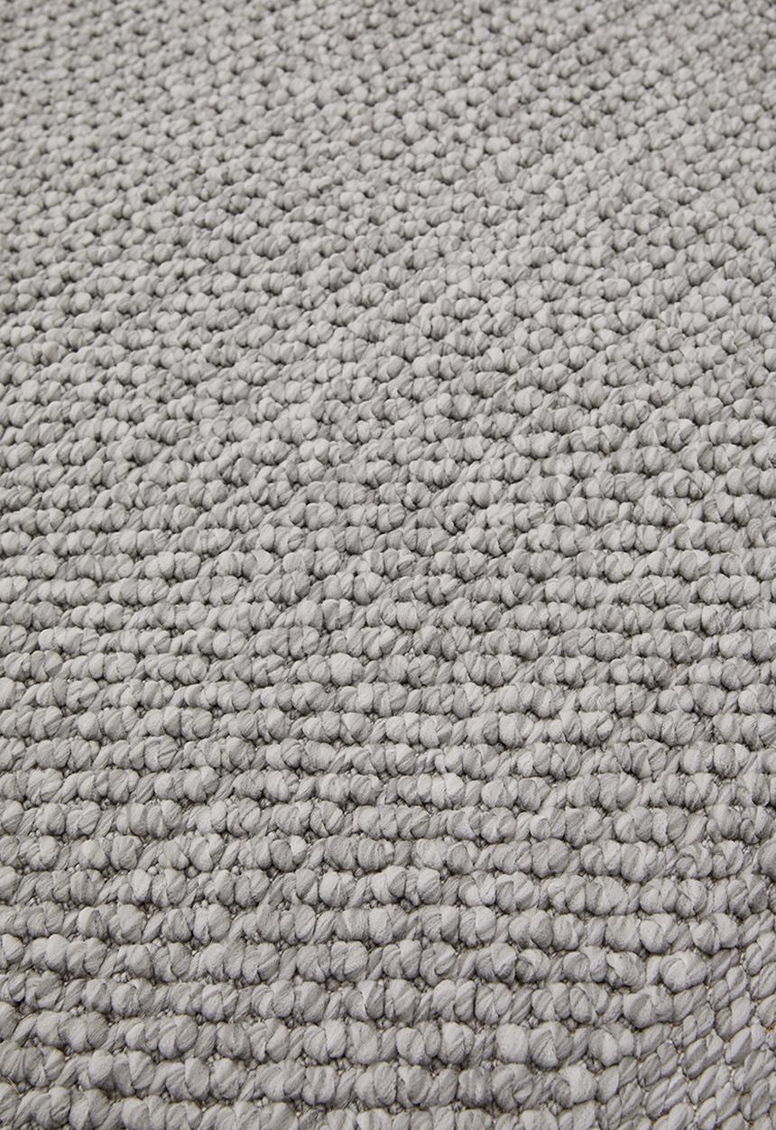 Sixth Floor - Koa Plain Weave Rug - Light Grey 
