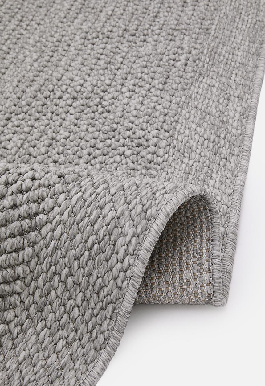 Sixth Floor - Koa Plain Weave Rug - Light Grey 