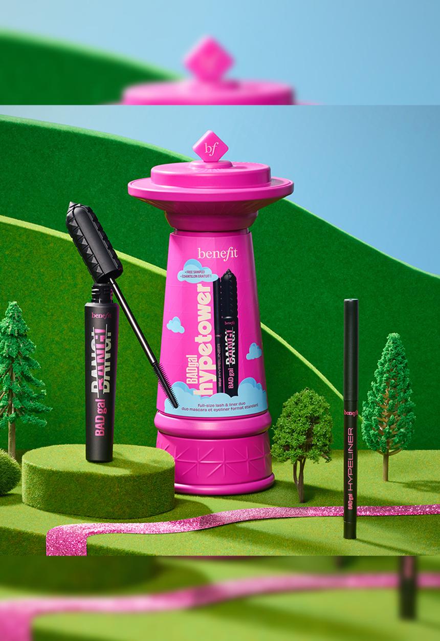 Benefit Cosmetics - BADgal Hypetower Mascara & Eyeliner Duo Gift Set