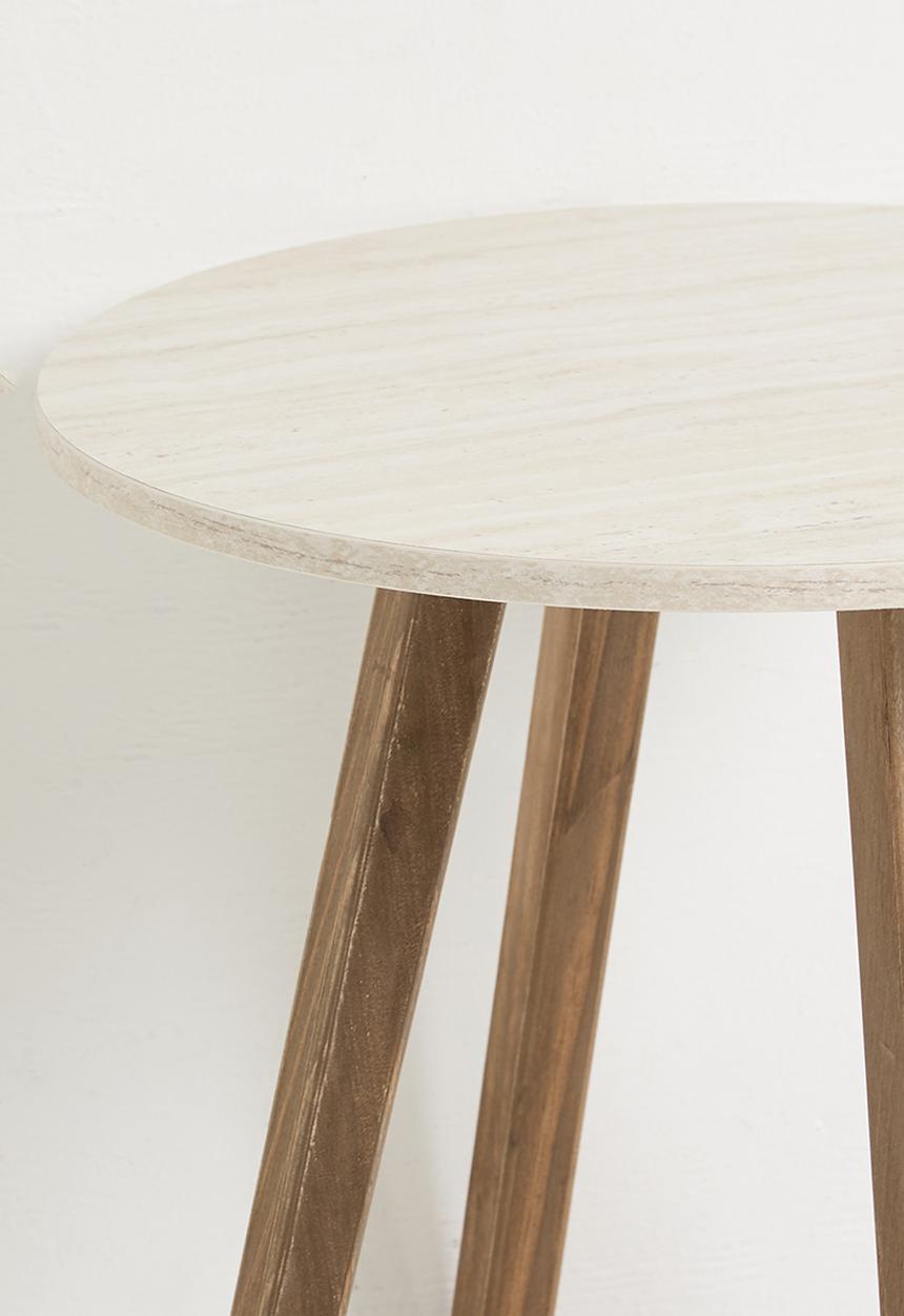 H&S - Riverstone Side Table - Natural