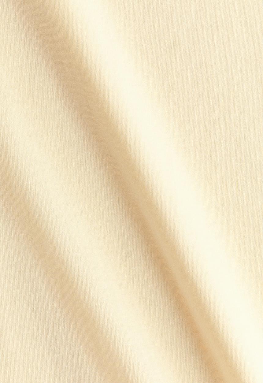H&M - Cotton T-shirt - light yellow