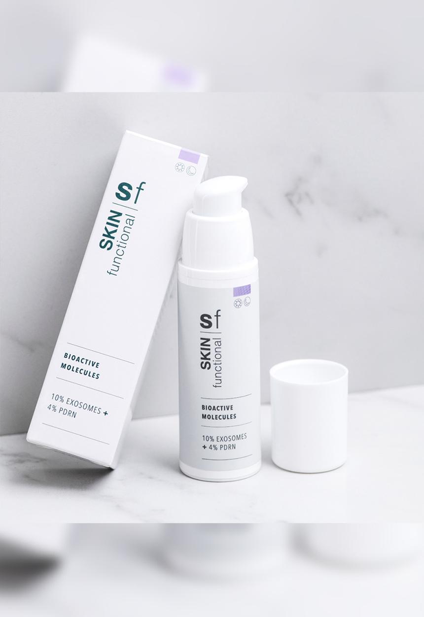 SKIN functional - 10%. Exosomes + 4% PDRN Bioactive Molecules Serum - 30ml