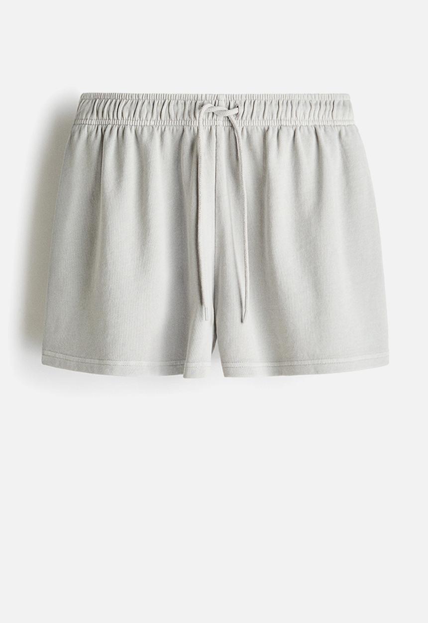 H&M - Drawstring sweatshorts - light grey