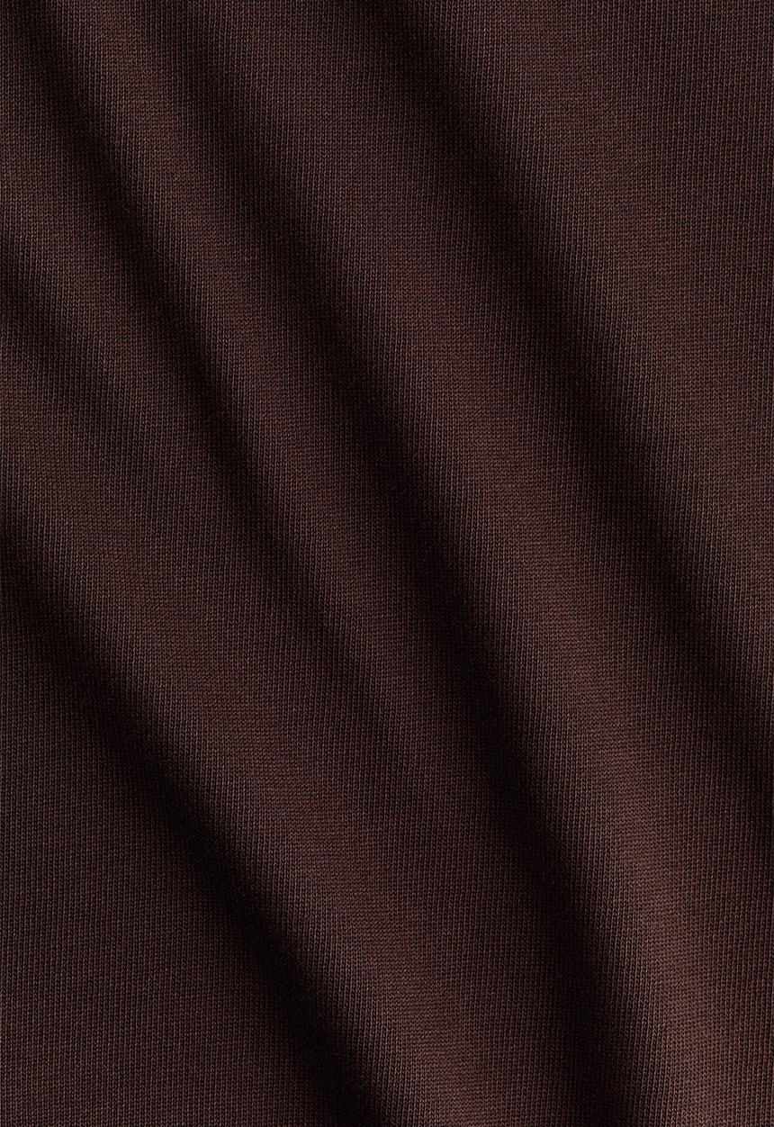 H&M - Cotton t-shirt dress - dark brown
