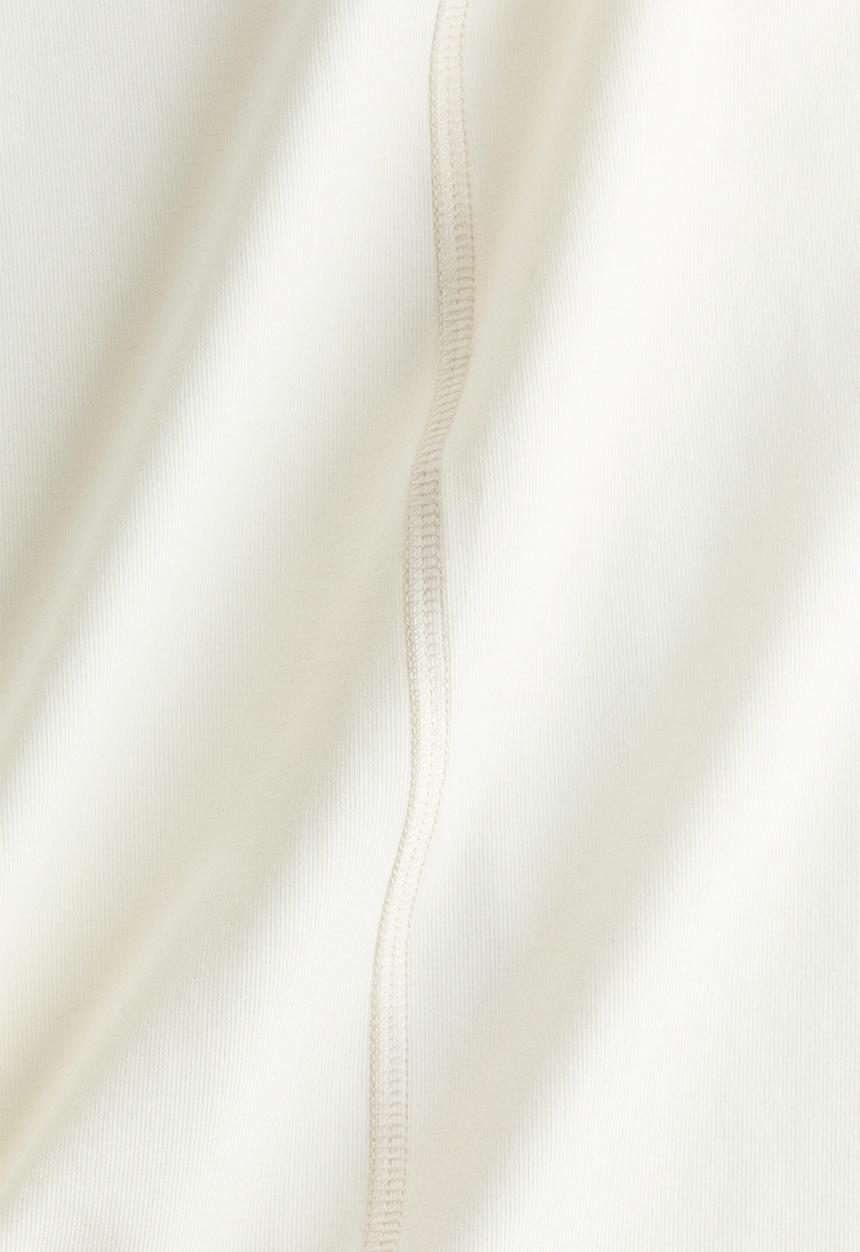 H&M - Flatlock-seam vest top - white
