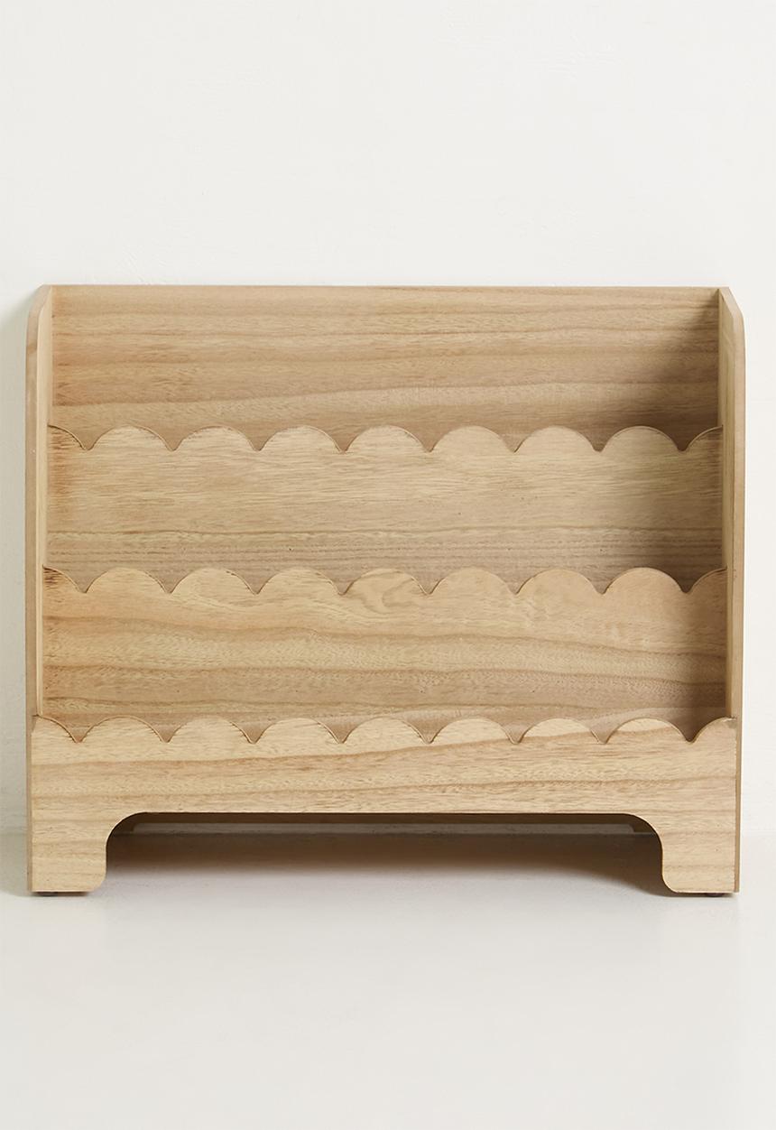 Sixth Floor - Seaside Scallop Bookshelf - Natural