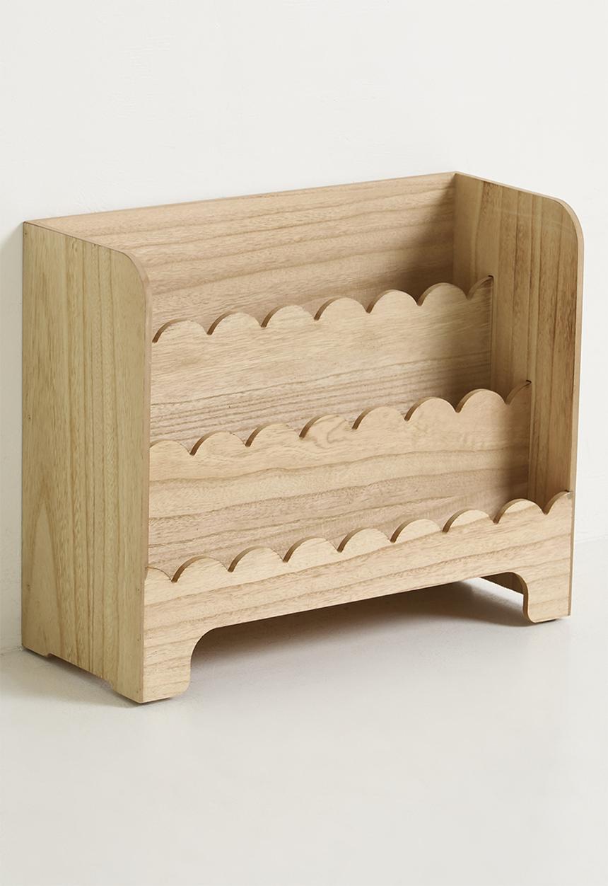 Sixth Floor - Seaside Scallop Bookshelf - Natural