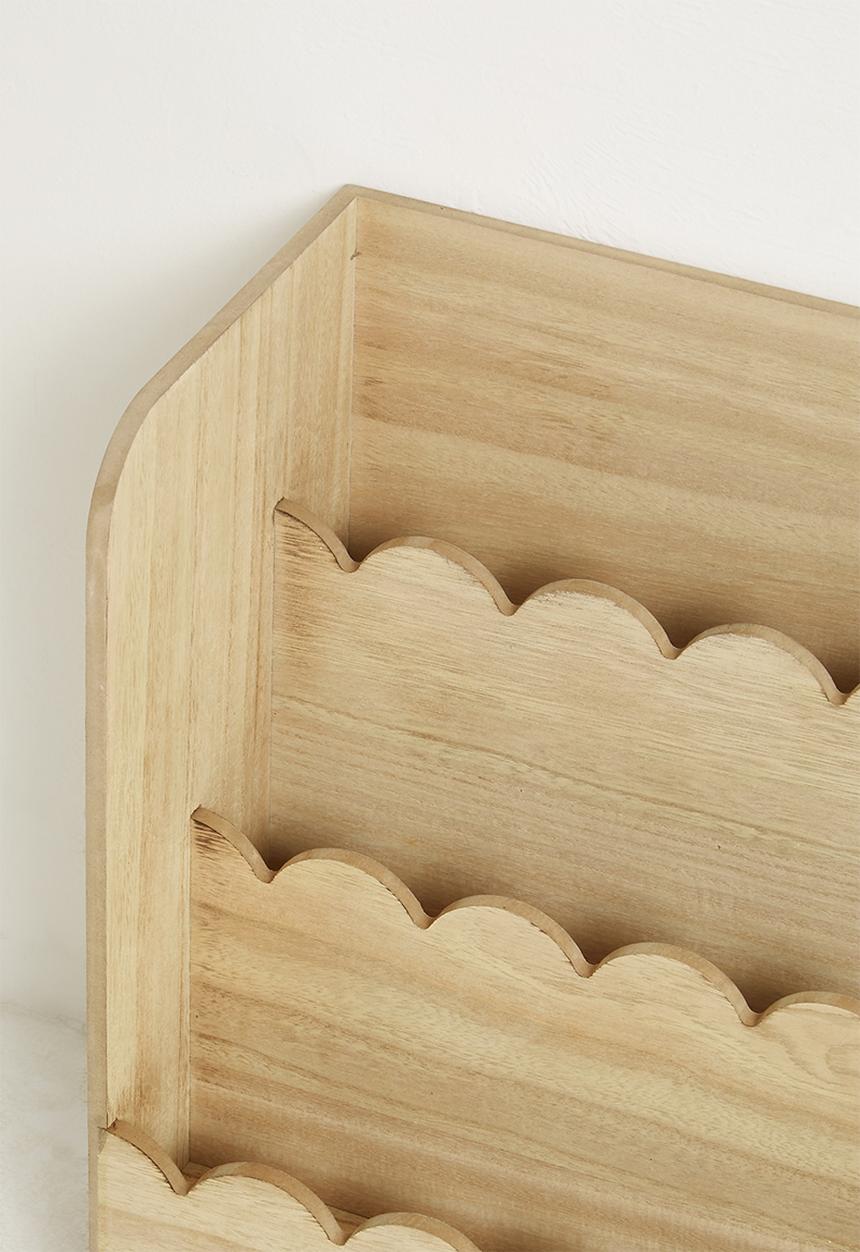 Sixth Floor - Seaside Scallop Bookshelf - Natural