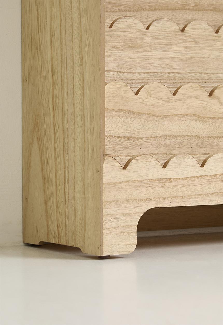 Sixth Floor - Seaside Scallop Bookshelf - Natural