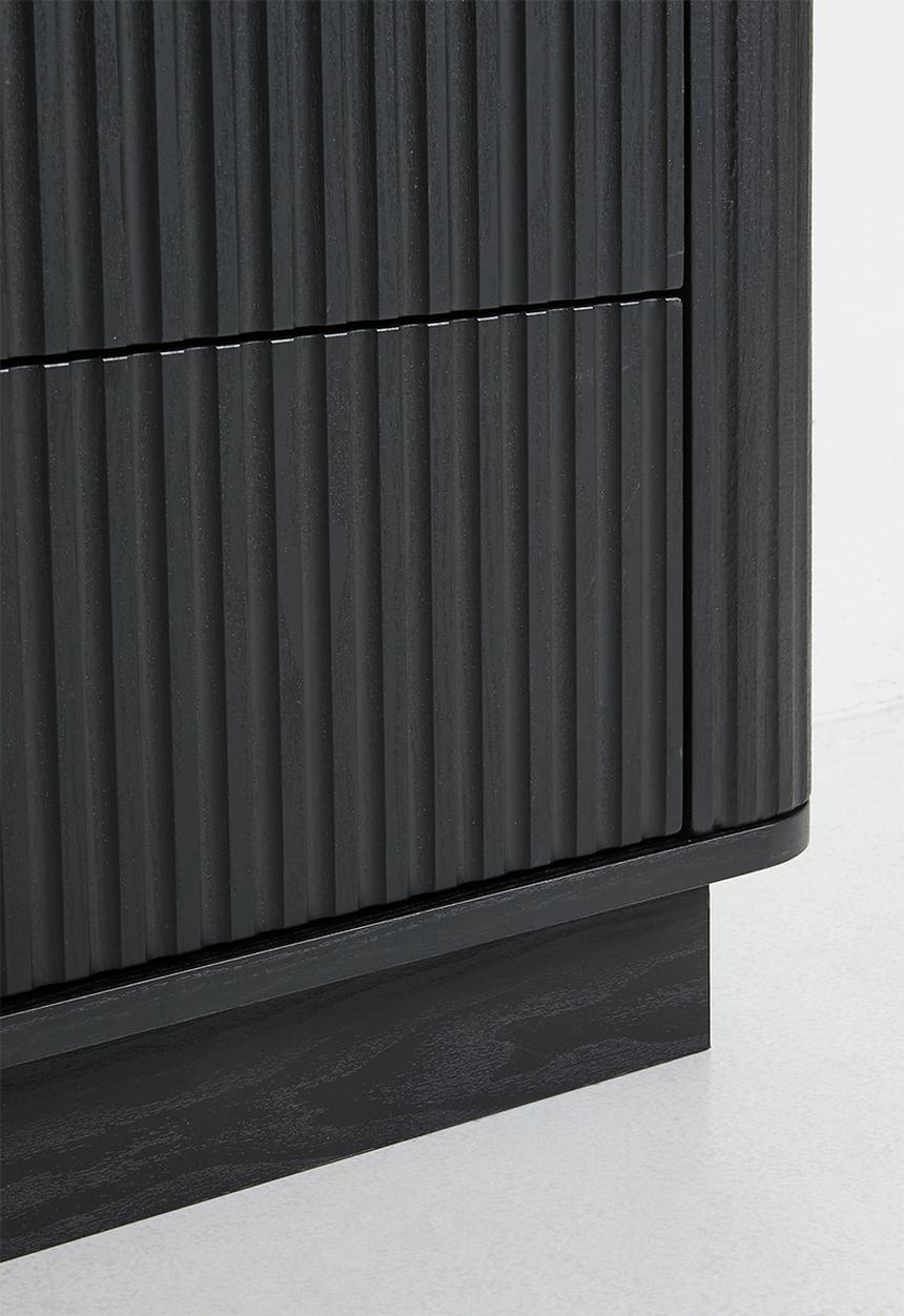 Sixth Floor - Maru Bedside Table - Black