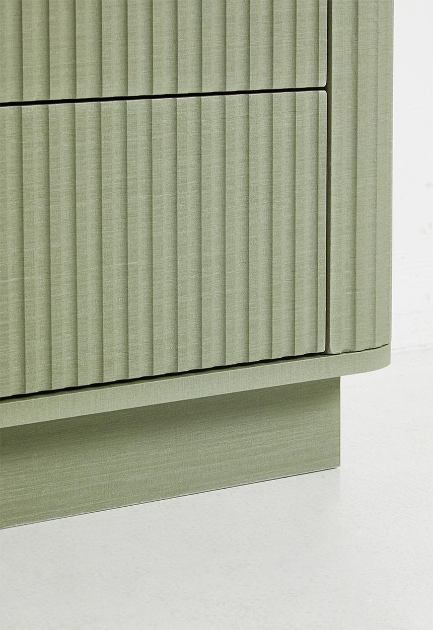 Sixth Floor - Maru Bedside Table - Olive