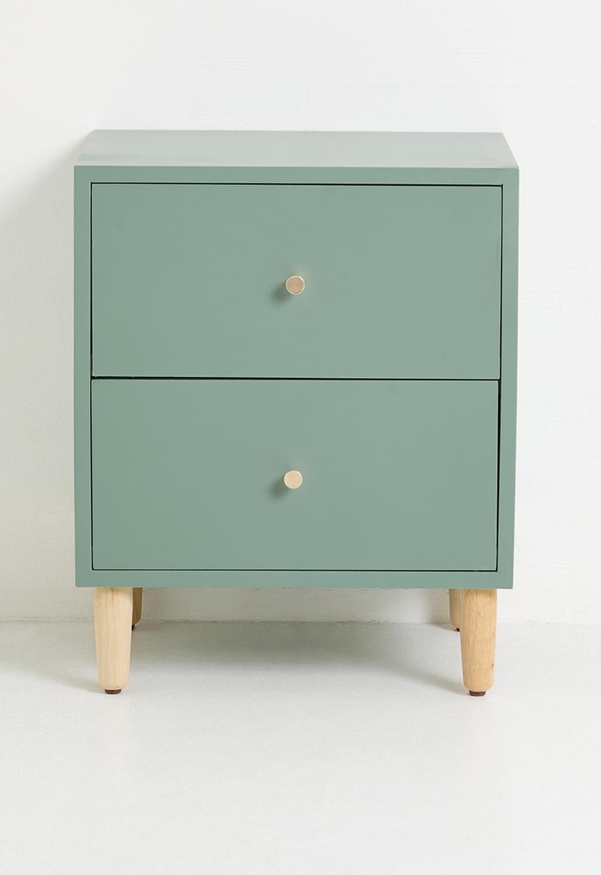 Sixth Floor - Sorbet Bedside Table - Green