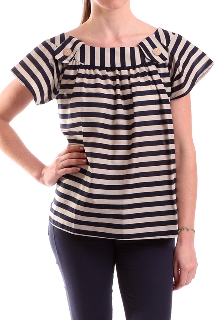 I Love Leroy - Smock Top – Navy & Milk