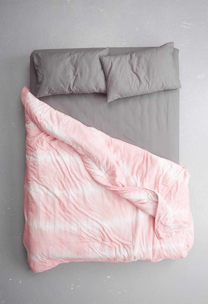 Sixth Floor - Polycotton fitted sheet - grey