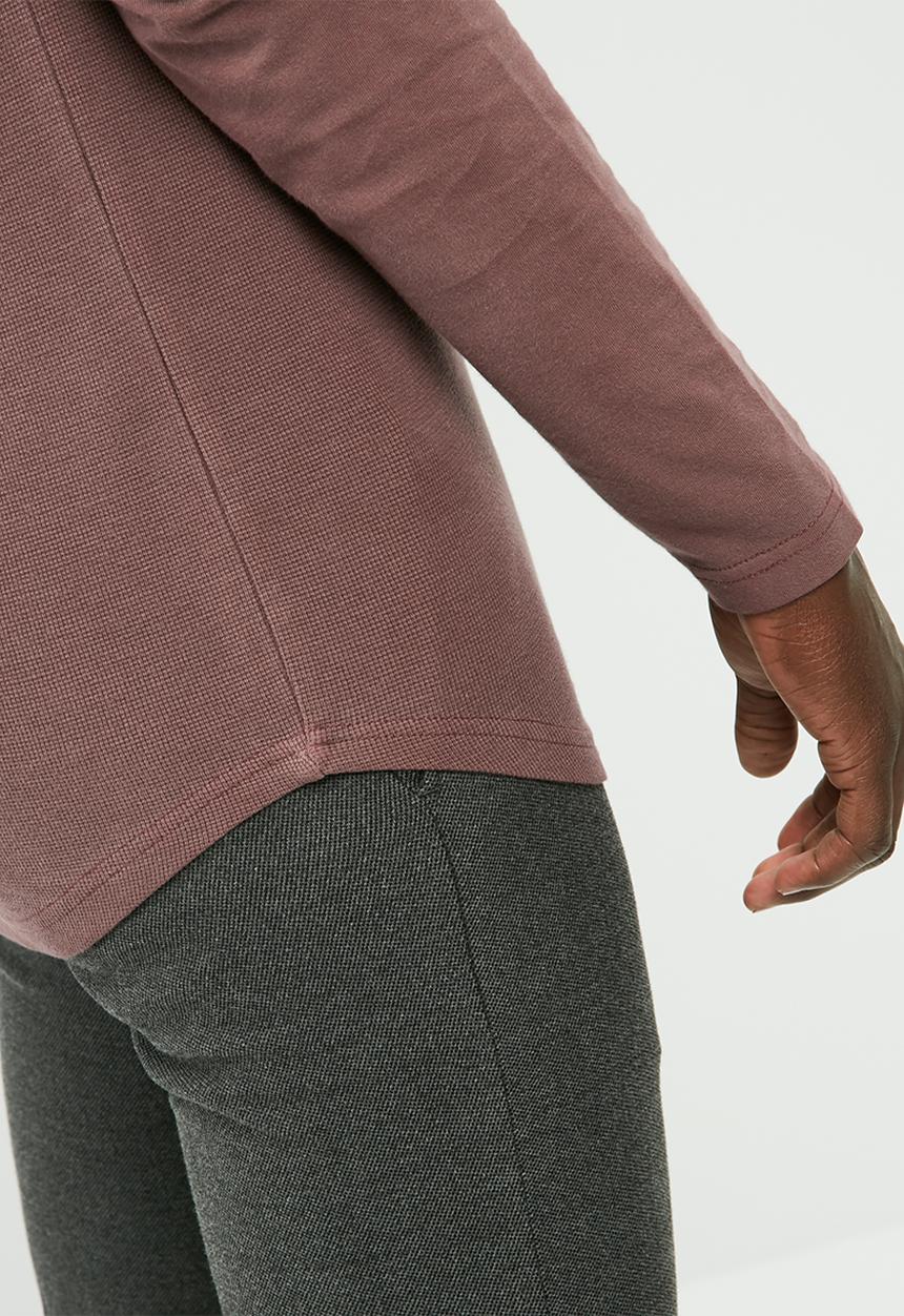 basicthread - Waffle raglan tee