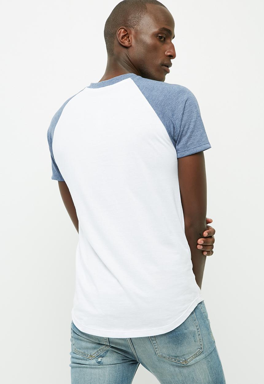 basicthread - Graphic slim raglan tee