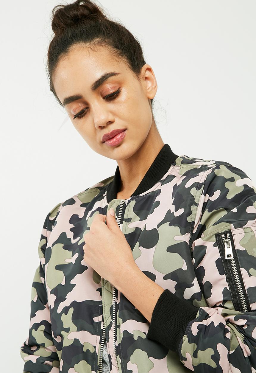 Vero Moda - Dicte printed bomber jacket