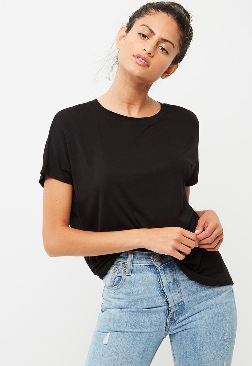 dailyfriday - Cap sleeve butterfly tee