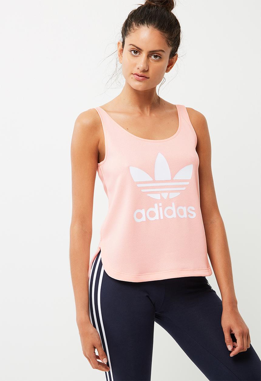 adidas Originals - Loose trefoil crop tank