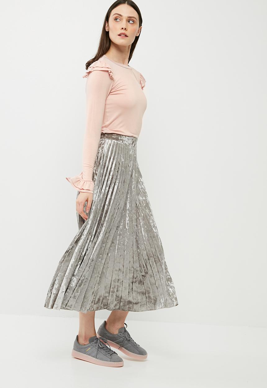 dailyfriday - Ruffle detail long sleeve tee