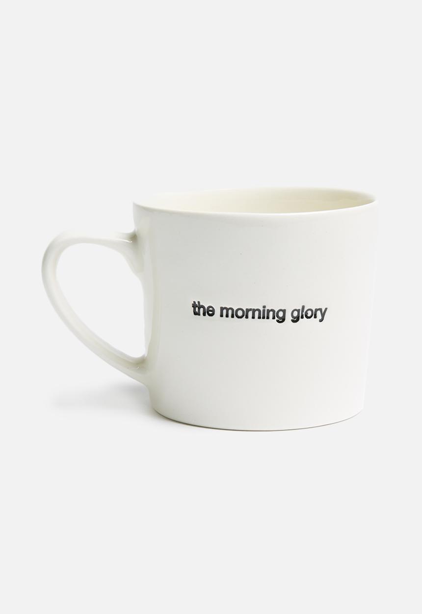 Urchin Art - The morning glory stamped mug