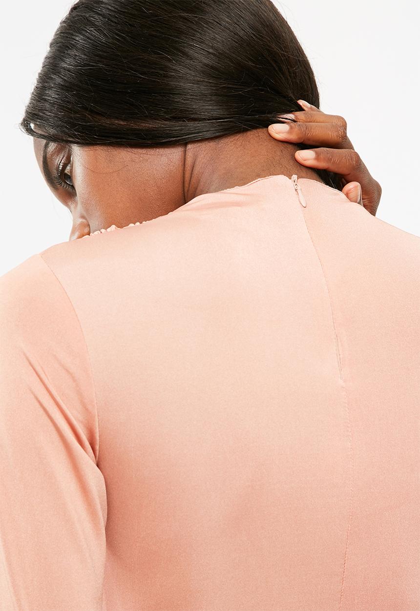 dailyfriday - Slinky knit cross over bodysuit