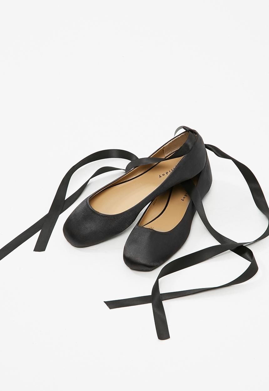 dailyfriday - Satin Ballerina Pump