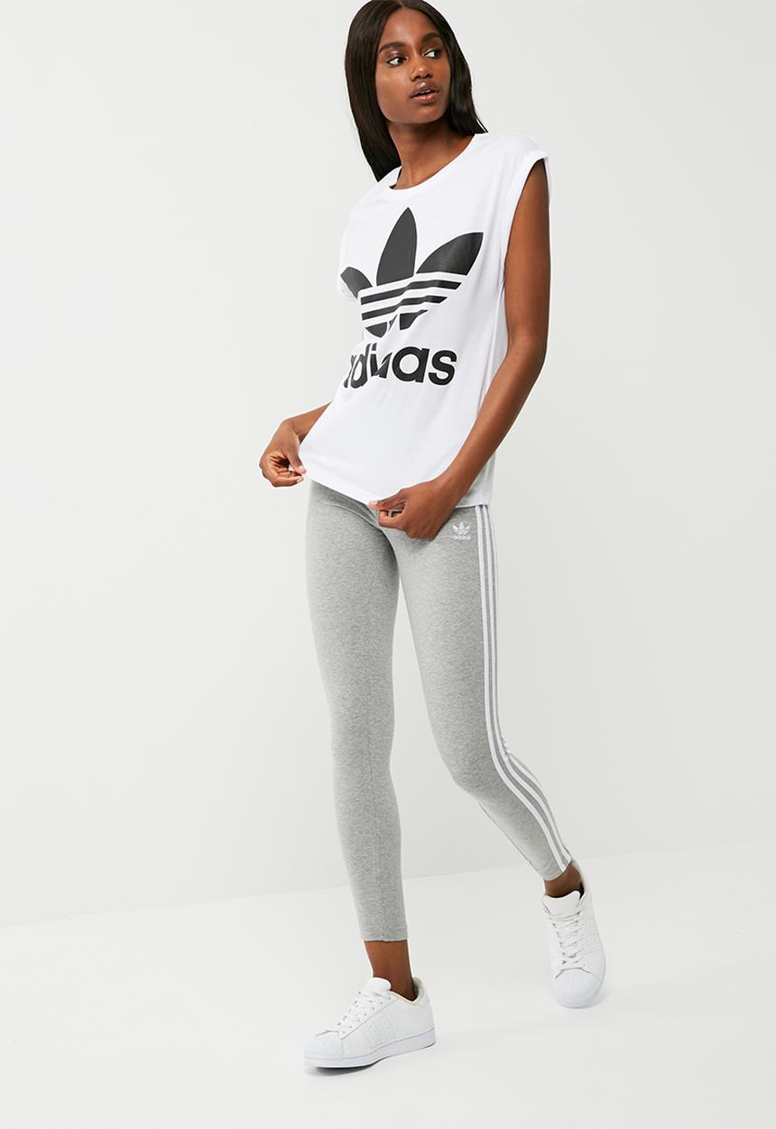 adidas Originals - Boyfriend trefoil roll up tee