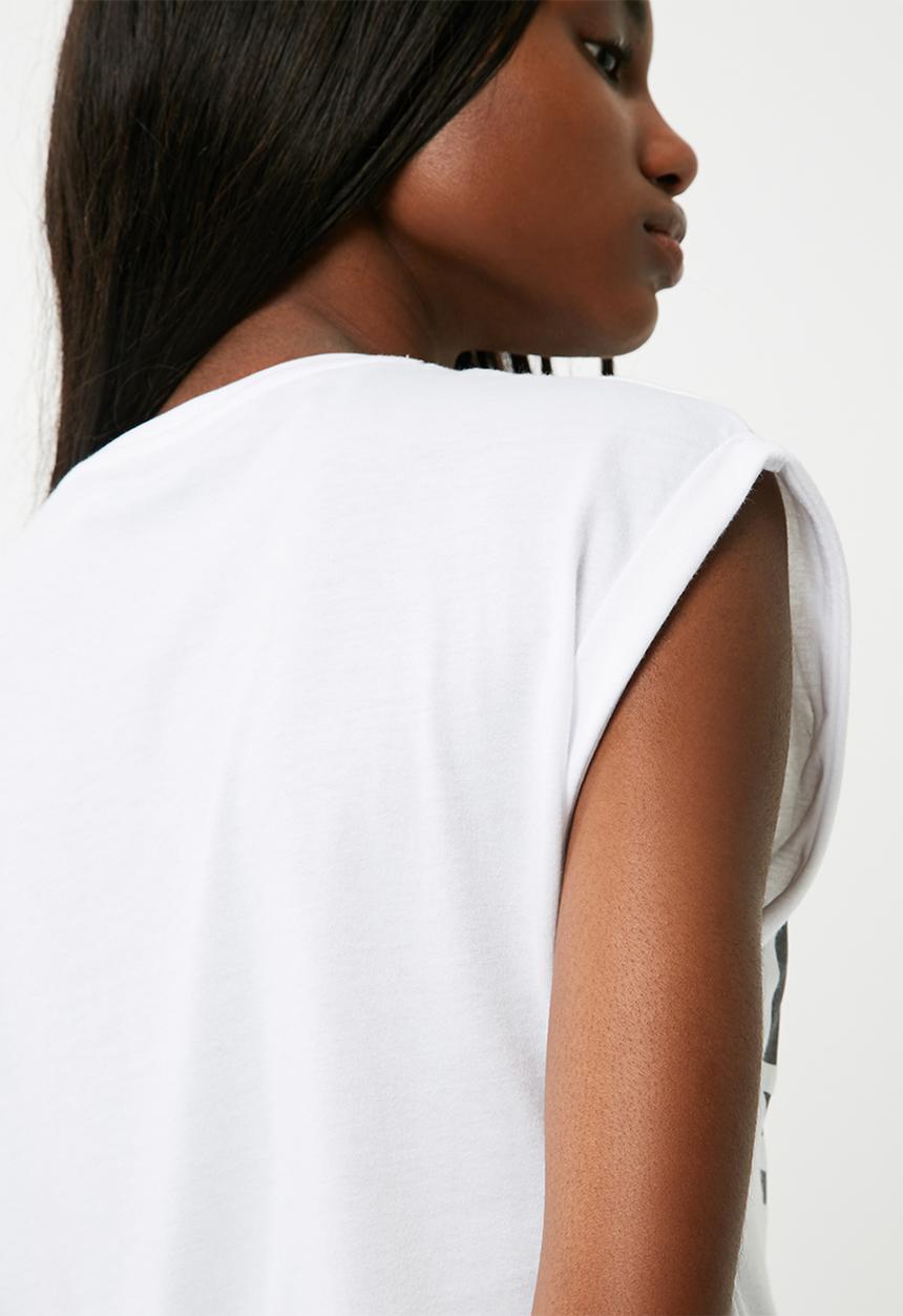 adidas Originals - Boyfriend trefoil roll up tee