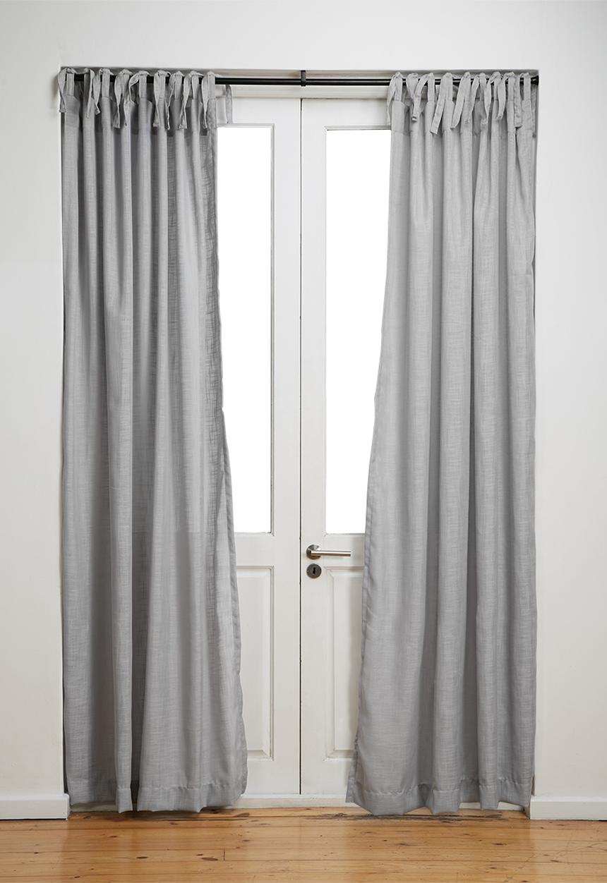 Sixth Floor - Tie top curtain unlined