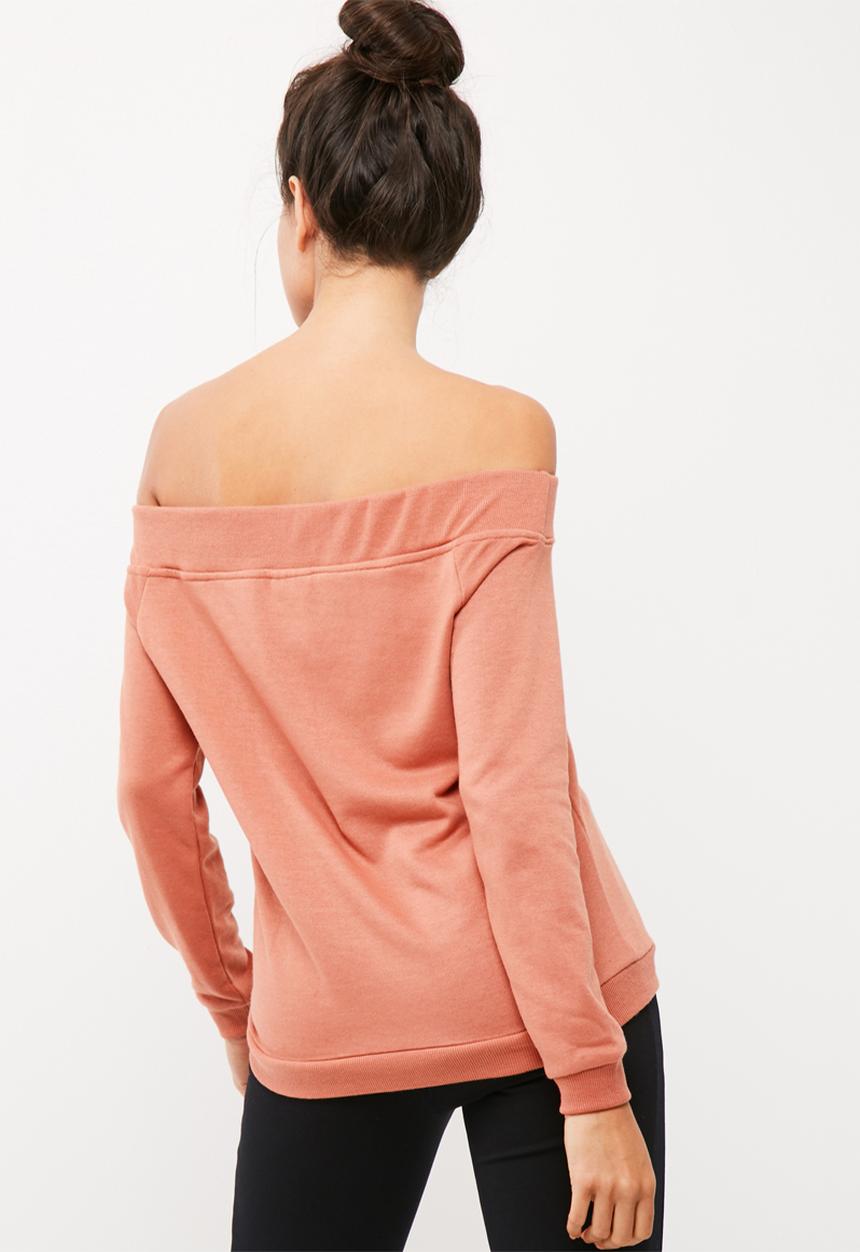 Noisy May - Christian patch off shoulder sweat