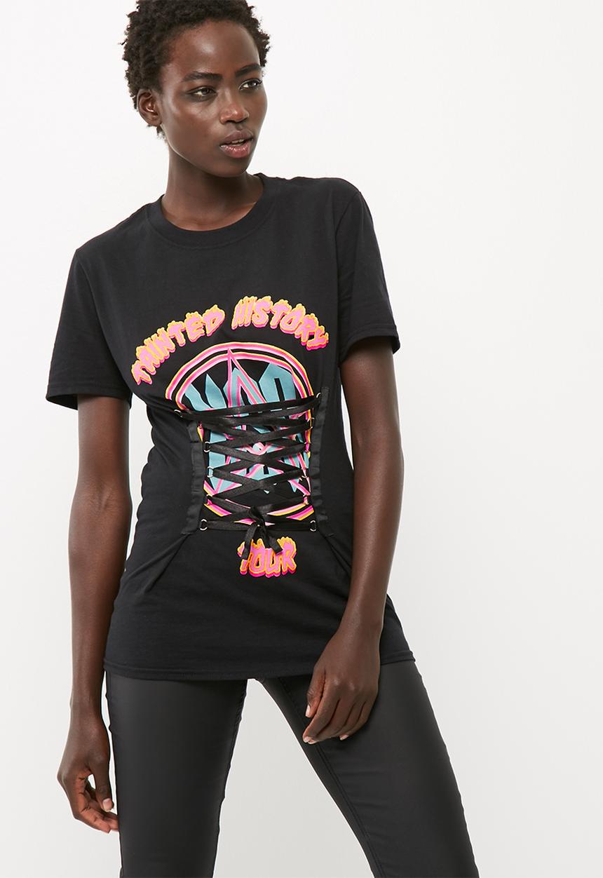 Missguided - Tainted history graphic tee