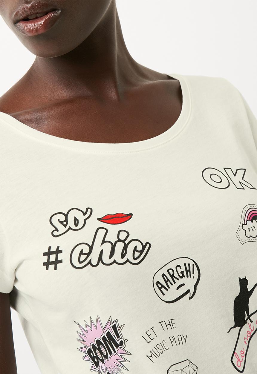 Jacqueline de Yong - Satch printed tee