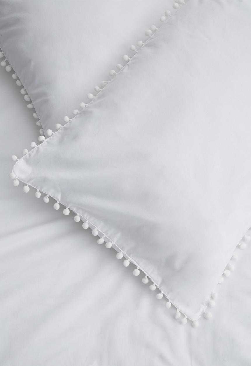 Sixth Floor - Pom pom pillowcase set